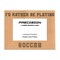 Sports Picture Frame I'd Rather Be Playing Soccer Engraved Natural Wood Picture Frame (WF-178) product 1